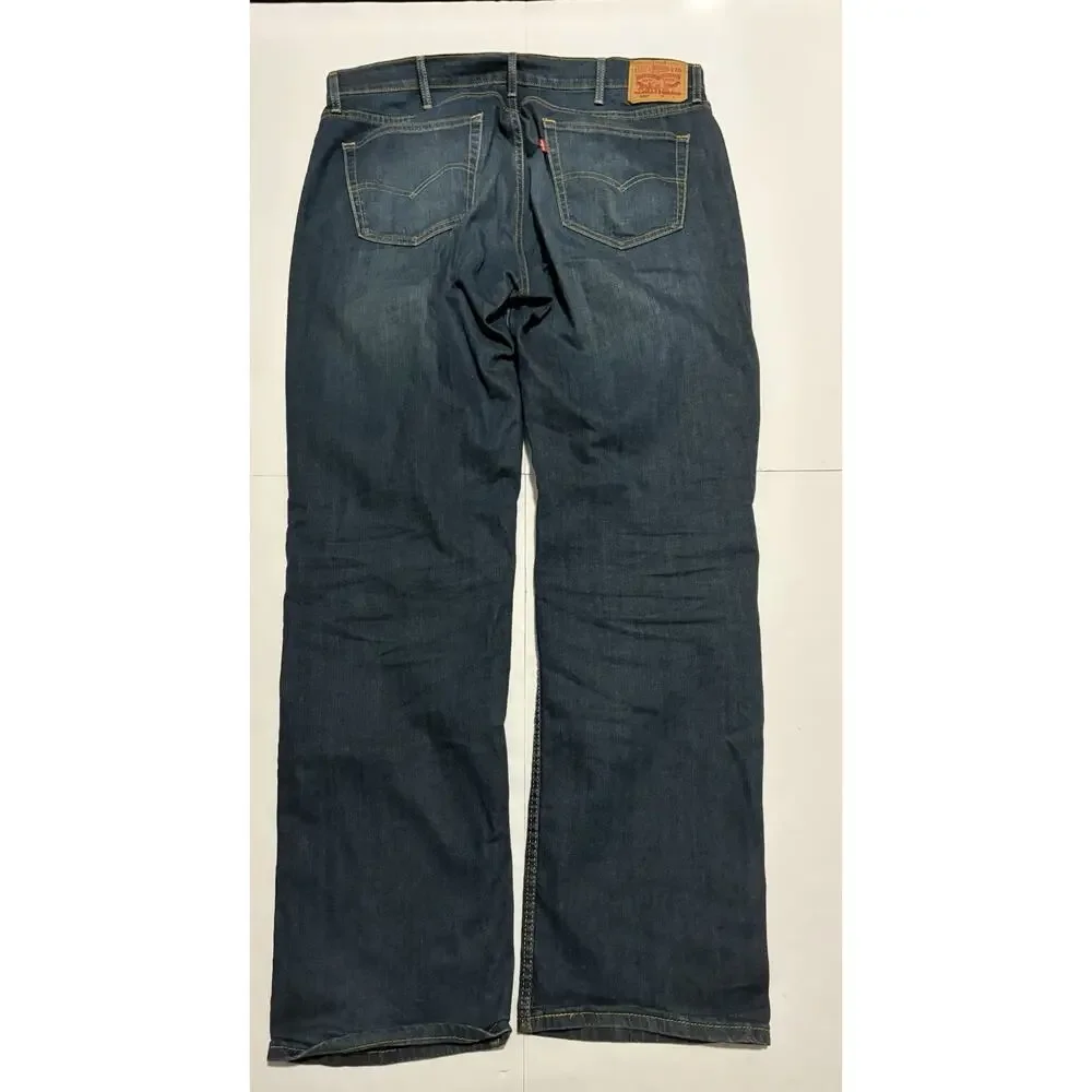 Levi’s 559 Relaxed Straight Jeans Men’s 40x36 Dark Wash Blue Denim Cotton